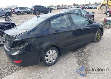 2016 Hyundai Accent Se z USA, uszkodzony, nr VIN KMHCT4AE0GU158603